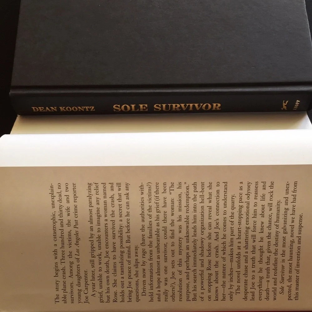 Dean Koontz bundle of 2 hardcover books